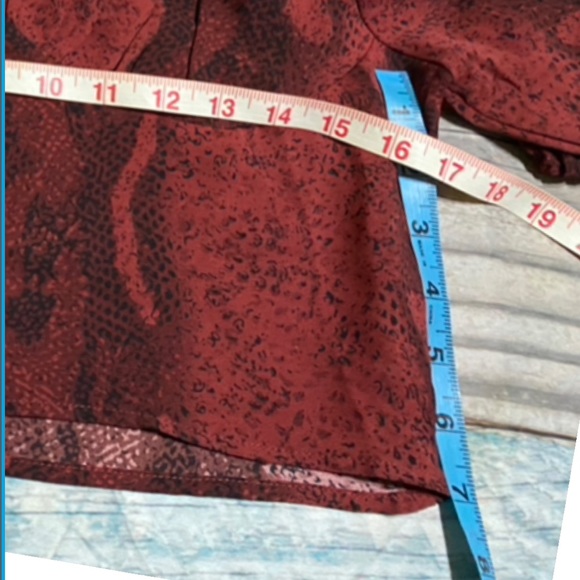 Ruffle Rouched 
Blouse  large/Shein - Picture 9 of 15